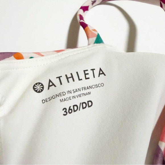 Athleta Tropical Floral Daybreak Tankini & Shorts M/36D - Picture 8 of 15